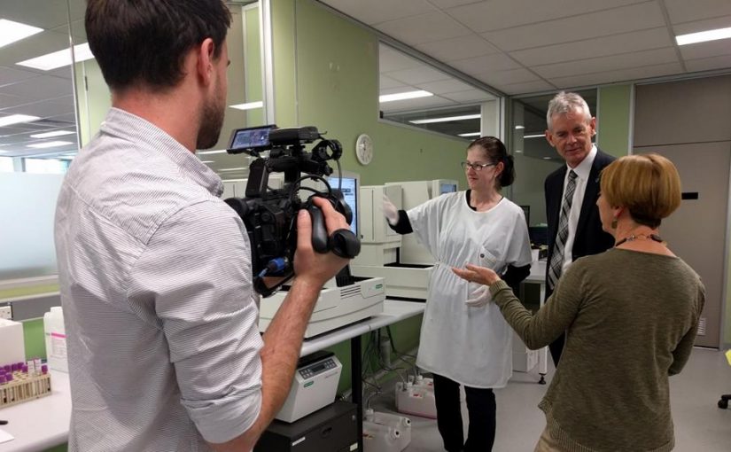 Diabetes Australia CEO visits the engineroom of healthcare