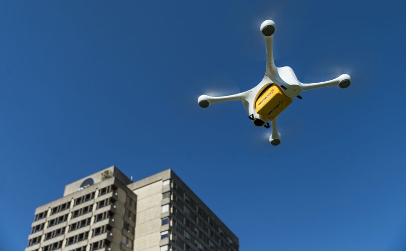 Drones being used to transport lab samples in world-first