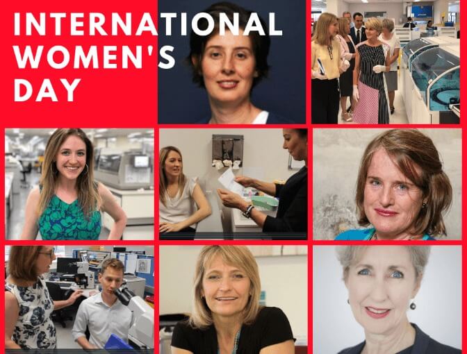 Shout out to women in pathology on International Women’s Day