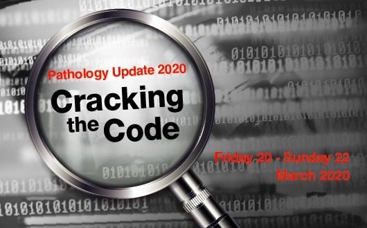 Will you crack the code? Book your place at Pathology Update 2020 to find out