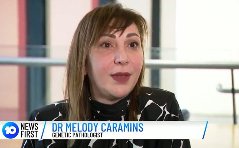 Dr Melody Caramins interviewed on Channel 10