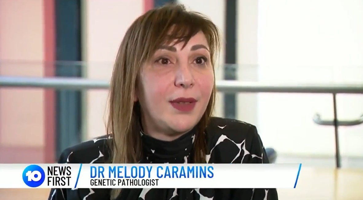 Dr Melody Caramins interviewed on Channel 10