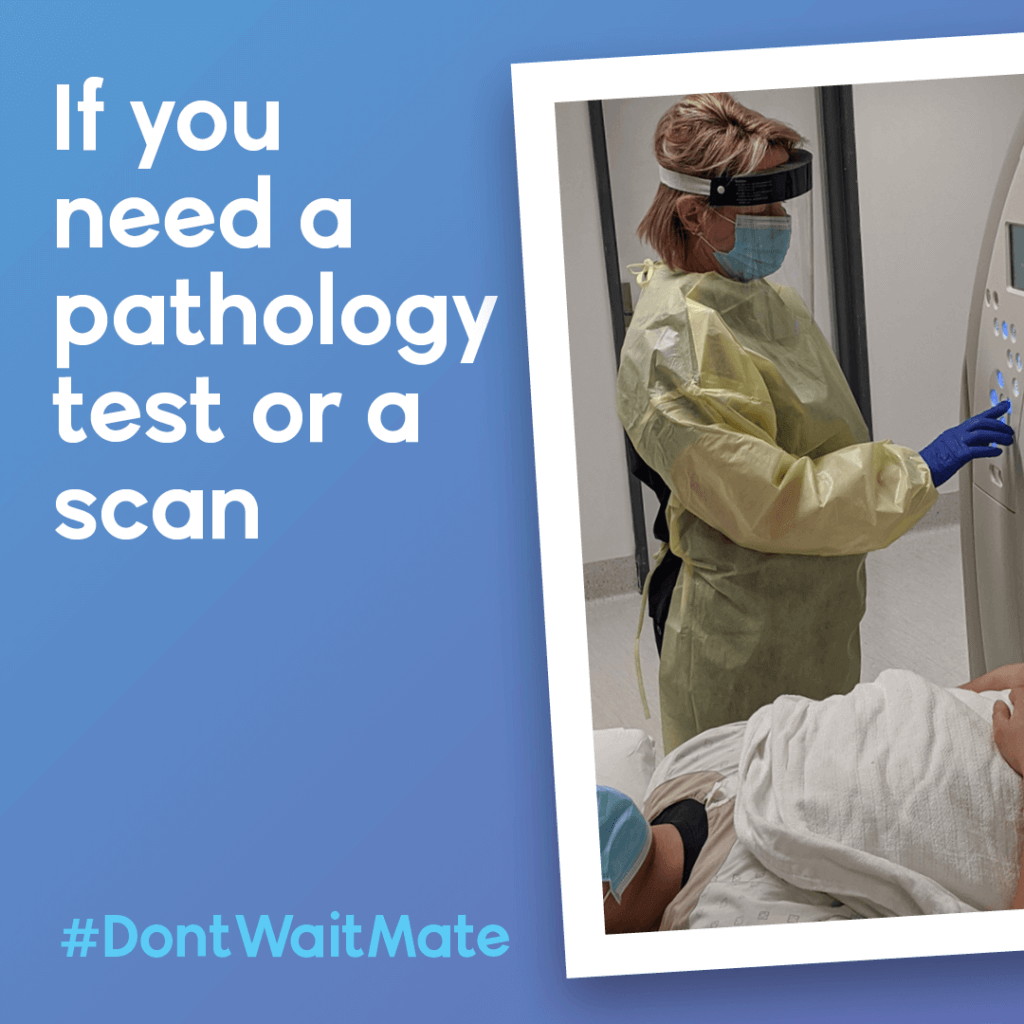 don't wait mate. get a pathology test