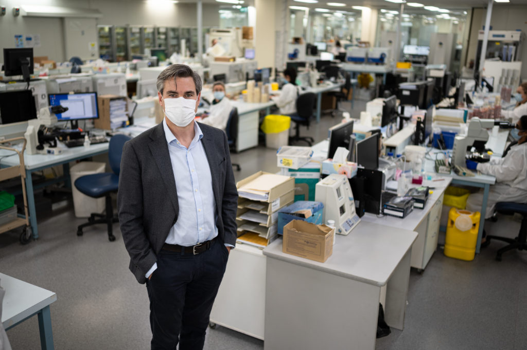 Dr James Knox, Clinical Microbiologist and Infectious Diseases Physician, Head of Department - Microbiology