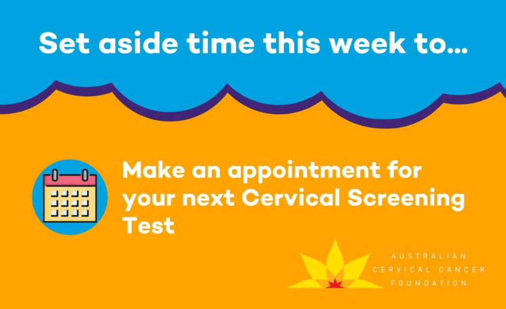 Don't miss your cervical screening test